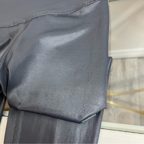 Alo Yoga Women’s Size Small High Waist Airlift Legging Steel Grey 7/8 Leg - Picture 7 of 11